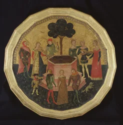 The Court of Love, c. 1380